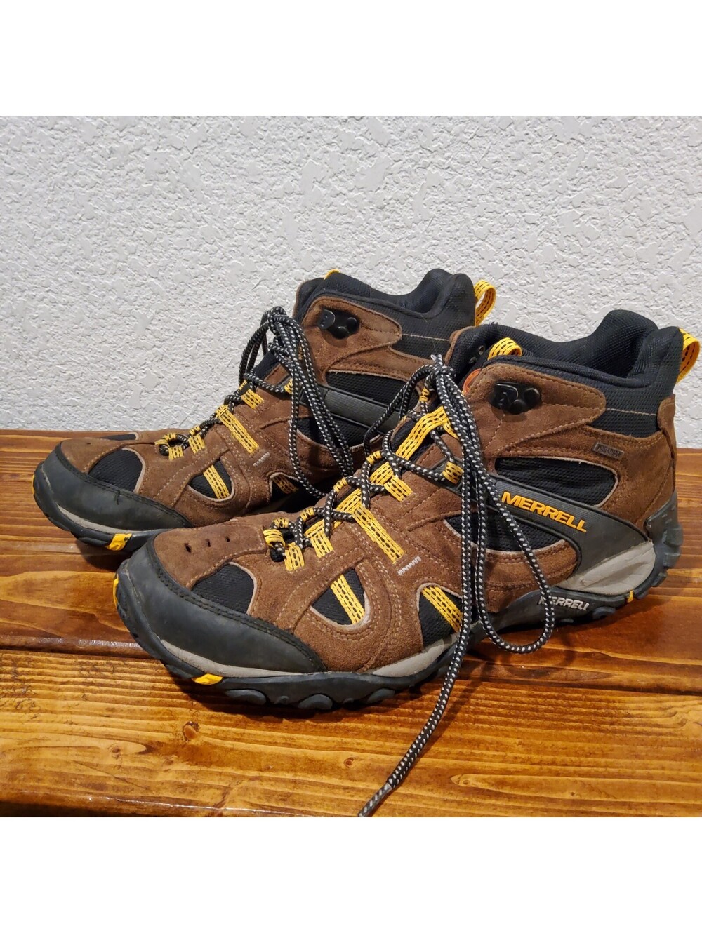 Merrell Yokota Trail Hiking Shoes Waterproof Boots Gunsmoke Size 10.5 Men's
